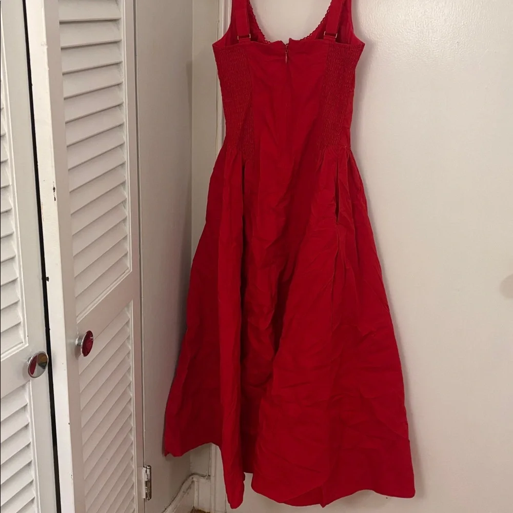 Abercrombie & Fitch Scarlet Red Sleeveless Maxi Dress